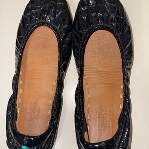 Tieks black Patton